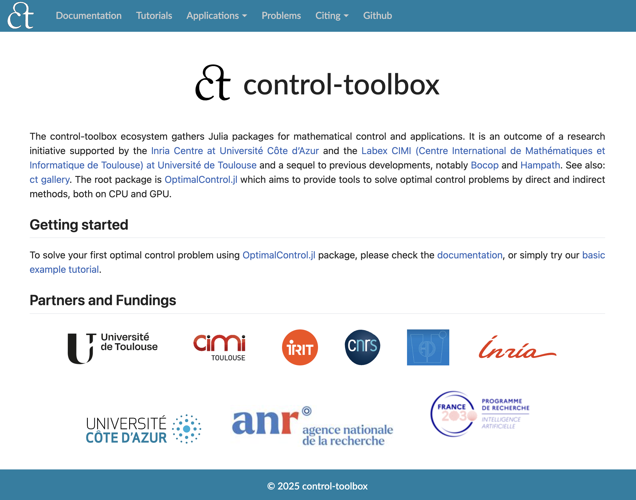 Control Toolbox